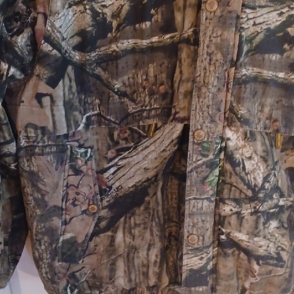 Mossy Oak Break-Up Infinity Camouflage Jacket Insulated Hooded Coat Size 2xlarge - Picture 4 of 6